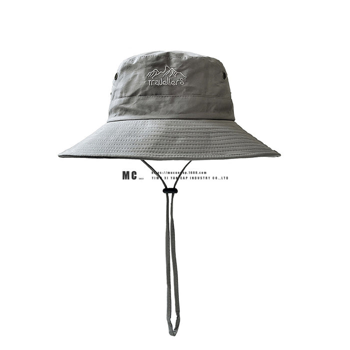 Wholesale Cotton Letters Embroidery Sunshade Bucket Hat JDC-HT-MuC006