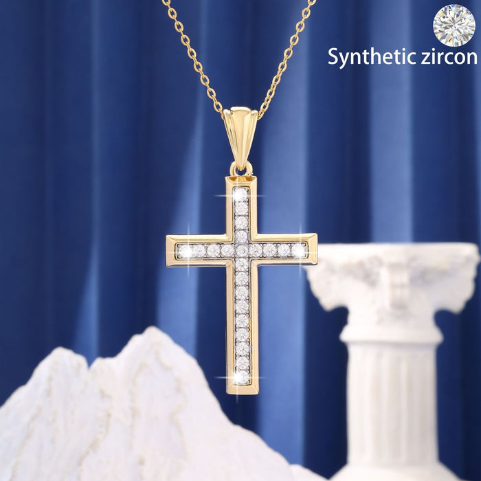 Wholesale Cross Series Copper Pendant Necklace