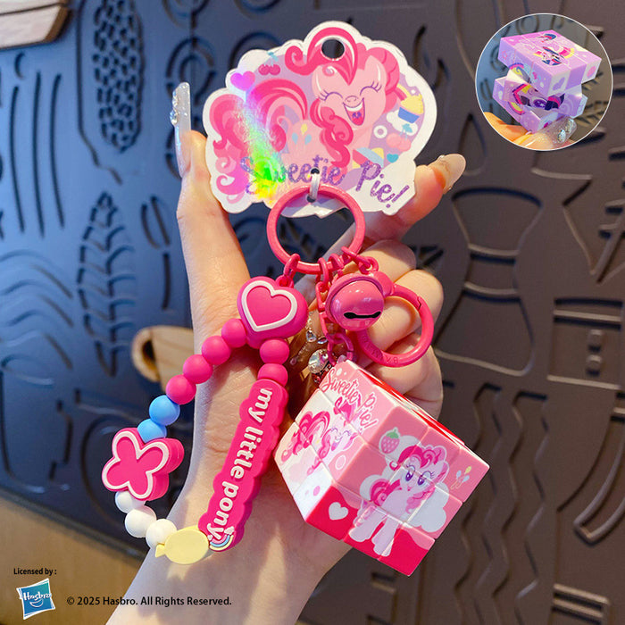 Wholesale Magic Cube Keychain Creative Mini Third Stage Decompression Puzzle Keychain Backpack Pendant