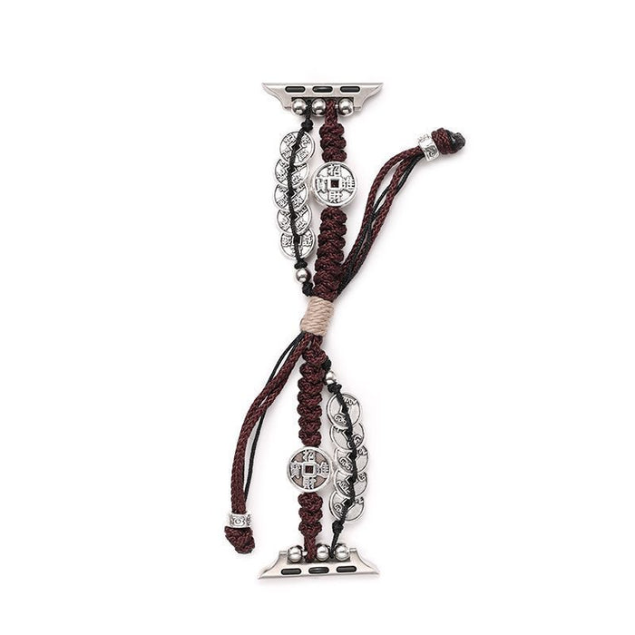 Wholesale Watch Bands Summer Vintage Multifunctional Woven Soft Case Full-Cover