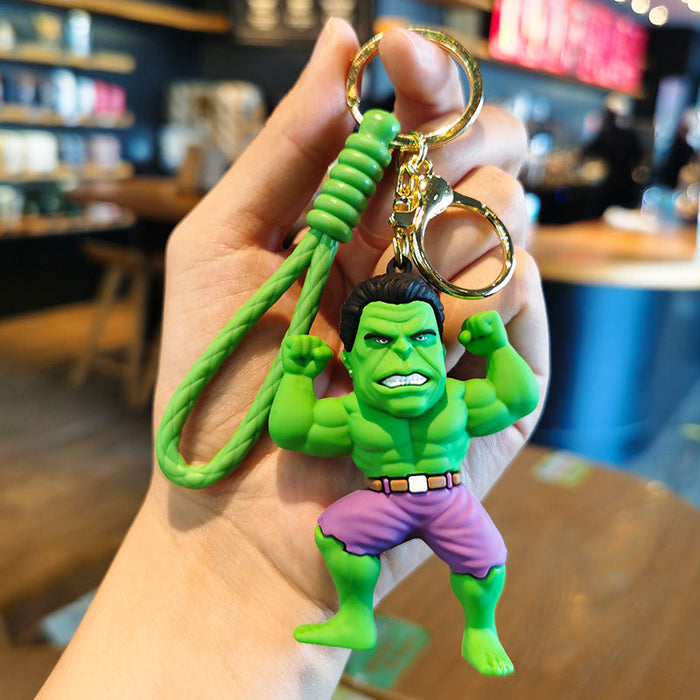 Wholesale silicone cute animation key chain （F） JDC-KC-YMeng005
