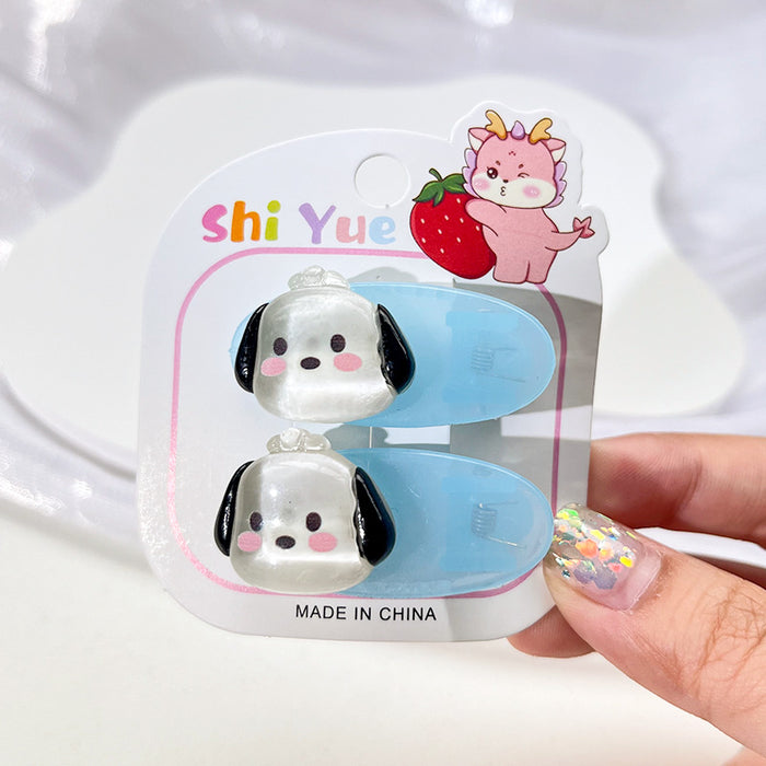 Wholesale Cartoon Cute Children's Plastic Hairpin JDC-HC-Leiyang002