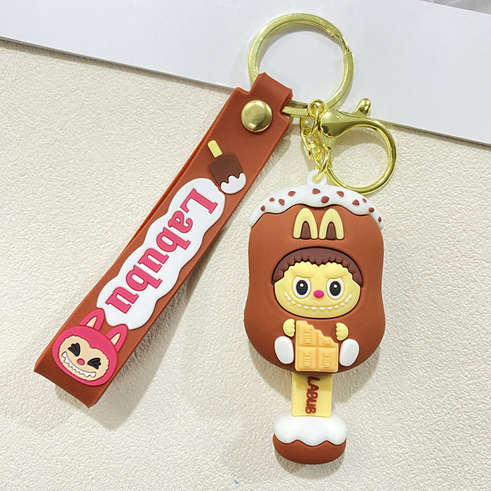 Wholesale Cartoon Ice Cream Keychain Cute Bag Pendant Doll