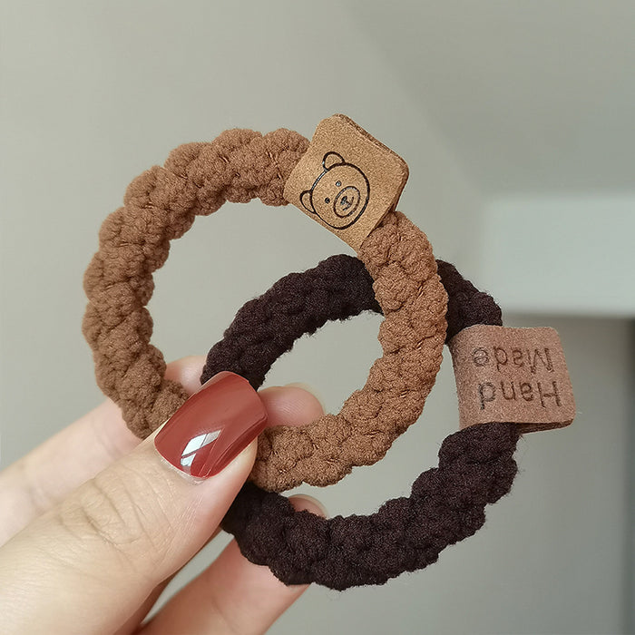 Wholesale High elastic headband, headband, meatballs, rubber bands, fashionable and simple hair accessories, headwear