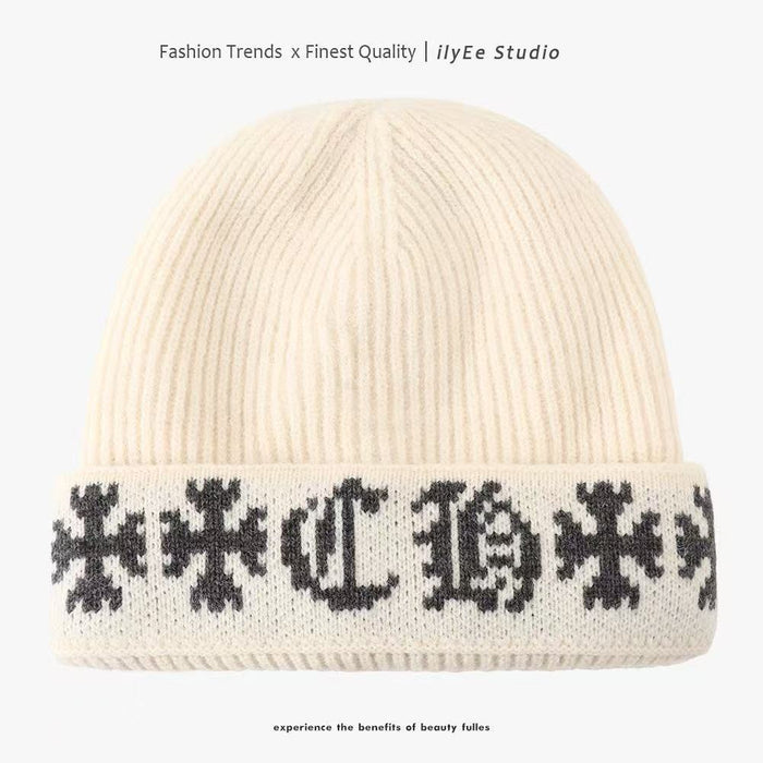Wholesale Knitted Letter Woolen Hat