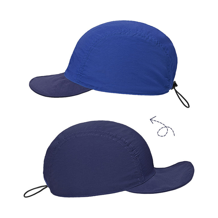Wholesale Double sided usable hat, outdoor lightweight quick drying duckbill hat, sun protection sun hat, sun baseball hat
