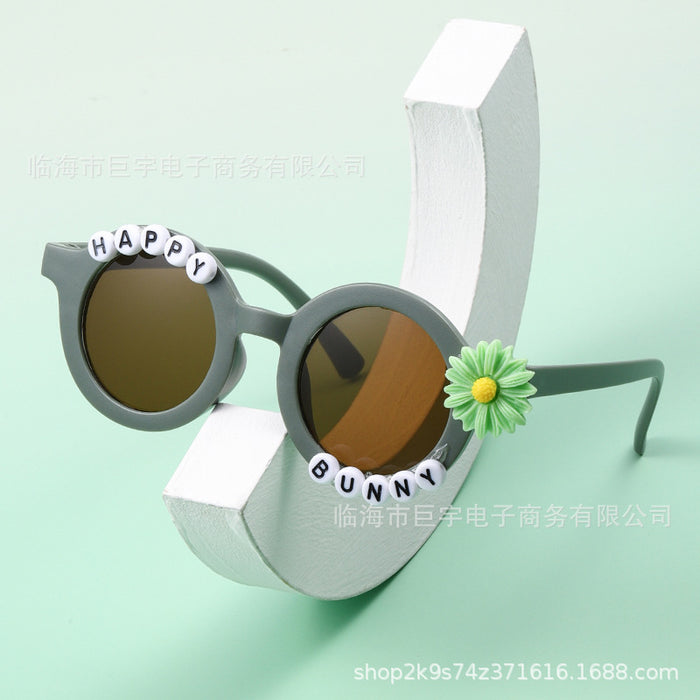 Wholesale Children's sunglasses, sunscreen glasses, UV resistant sunglasses, baby sunglasses