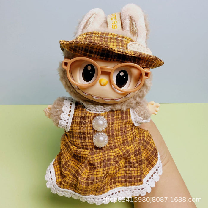 Wholesale Doll clothes can be worn and replaced with plush clothes and accessories