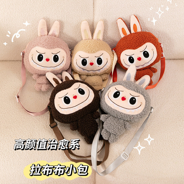 Wholesale Cartoon  Children' s Plush Toy Backpack Cute Cartoon Doll Backpack