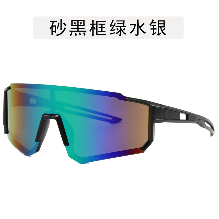 Wholesale Outdoor cycling, hiking sunglasses, fashionable glasses, sports sunglasses, integrated goggles