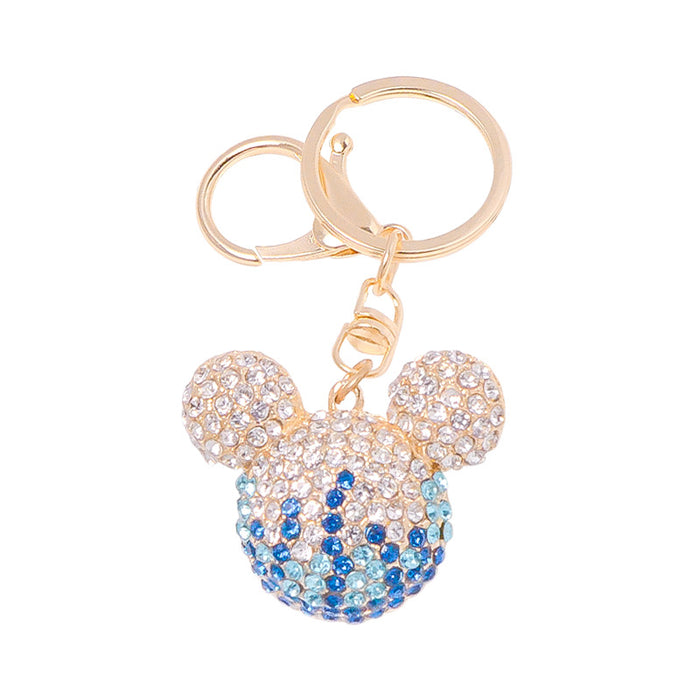 Wholesale Cartoon Rhinestone Metal Keychain