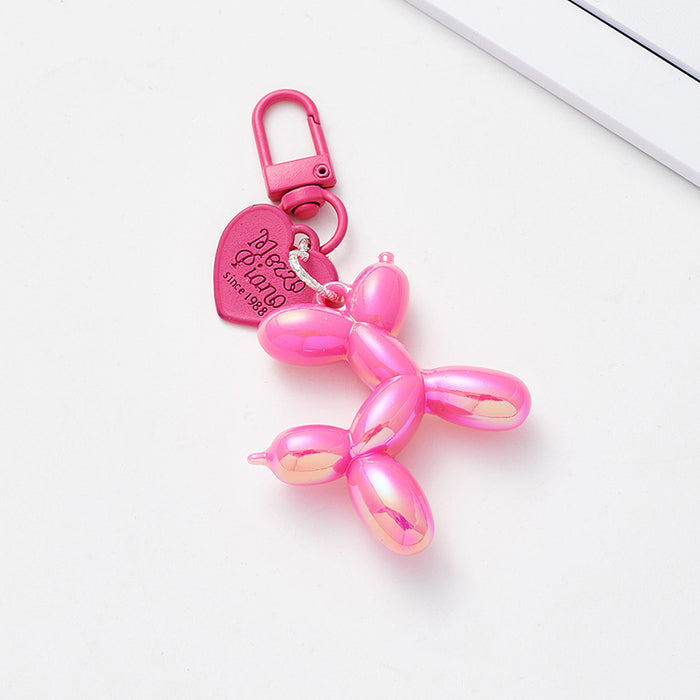 Wholesale Jelly Balloon Dog Pendant Acrylic Keychain Blind Bag Bag Stereo Doll Pendant