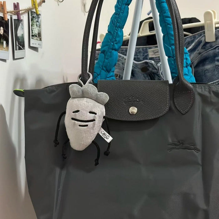 Wholesale Plush Carrot Pendant Worker Bag Pendant Funny Radish Doll Doll Key Chain
