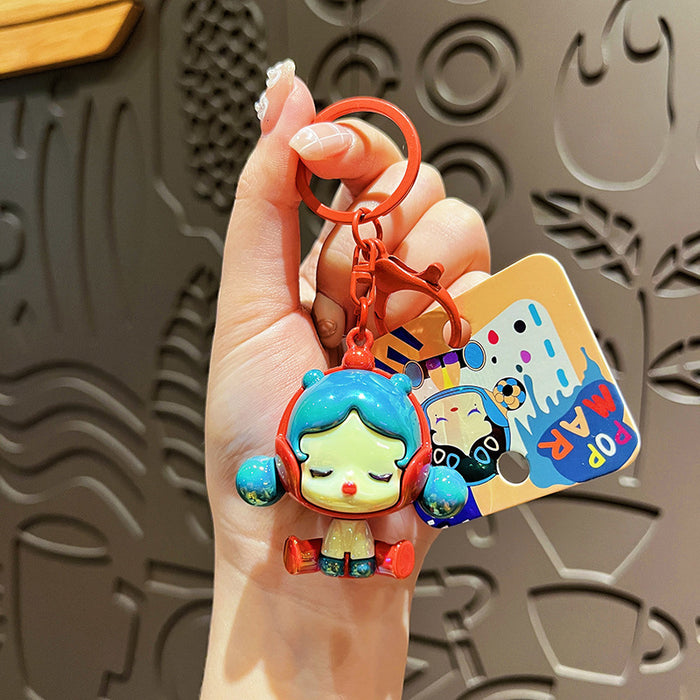 Wholesale Cartoon Cute PVC Keychain JDC-KC-Hangl003