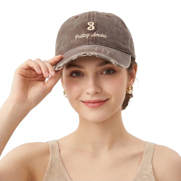 Wholesale Trendy Embroidered Baseball Cap with Sun Protection for Outdoor Use