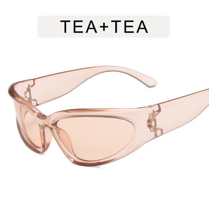 Wholesale Sunglasses, futuristic sports goggles, sunglasses