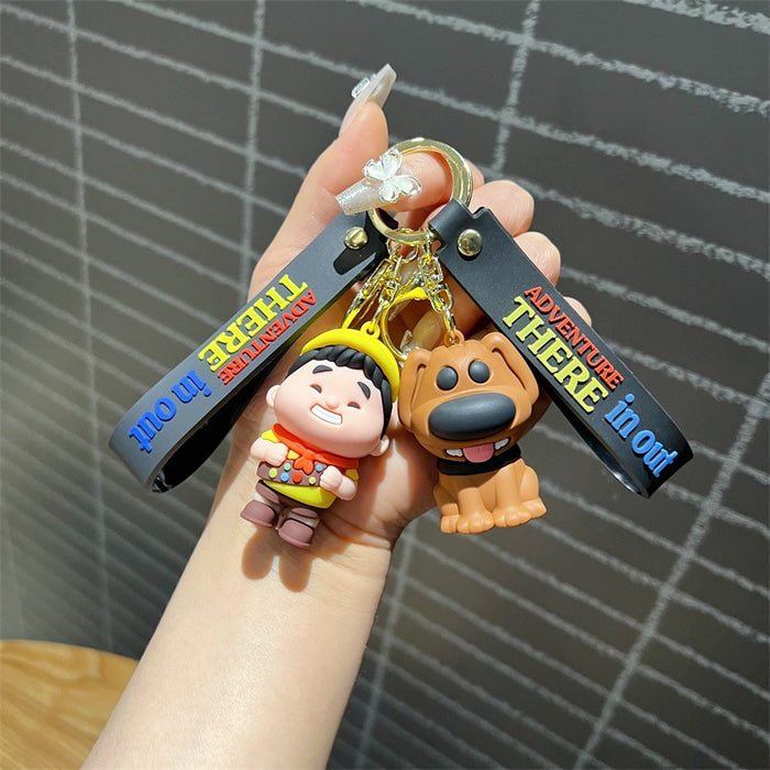 Wholesale Creative Cartoon PVC Soft Keychains JDC-KC-JinB012