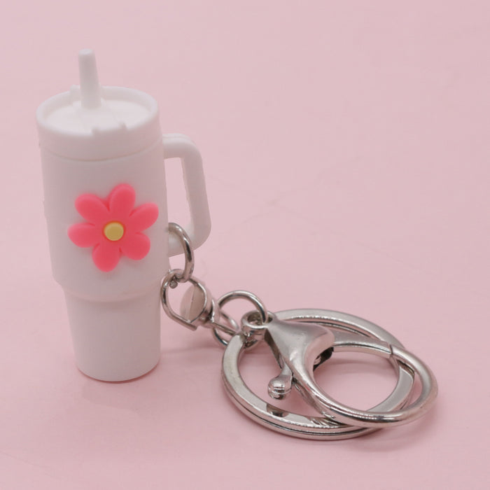 Wholesale Keychain Pendant Ice Bully Cup Key Chain Water Cup Decoration Accessories