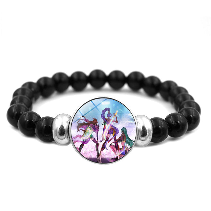 Wholesale K-POP Bracelet Girl Gift Accessory Colorful Beaded Bracelet