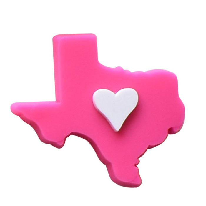 Wholesale random 100pcs Soft Plastic Plastic Decorative Buckle Accessories Shoe Flower Shoe Buckle Cute Cartoon Garden Shoe Accessories