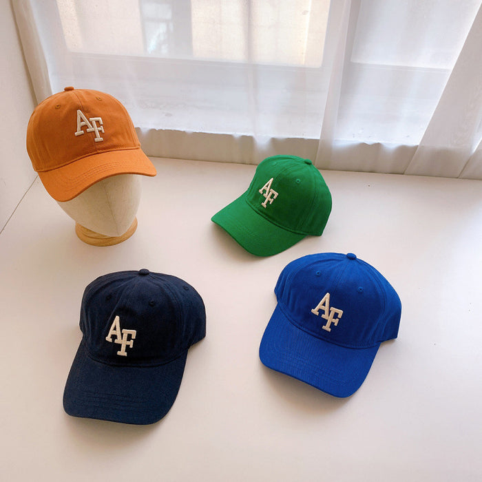 Wholesale Children's Hat, Boys' Duck Tongue Hat, Girls' Sunscreen Hat, Baby Big Letter Sunscreen Baseball Hat