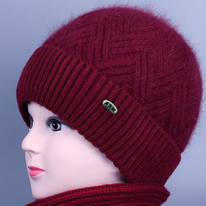 Wholesale Plush Warm Knitted Hat JDC-HT-PX013