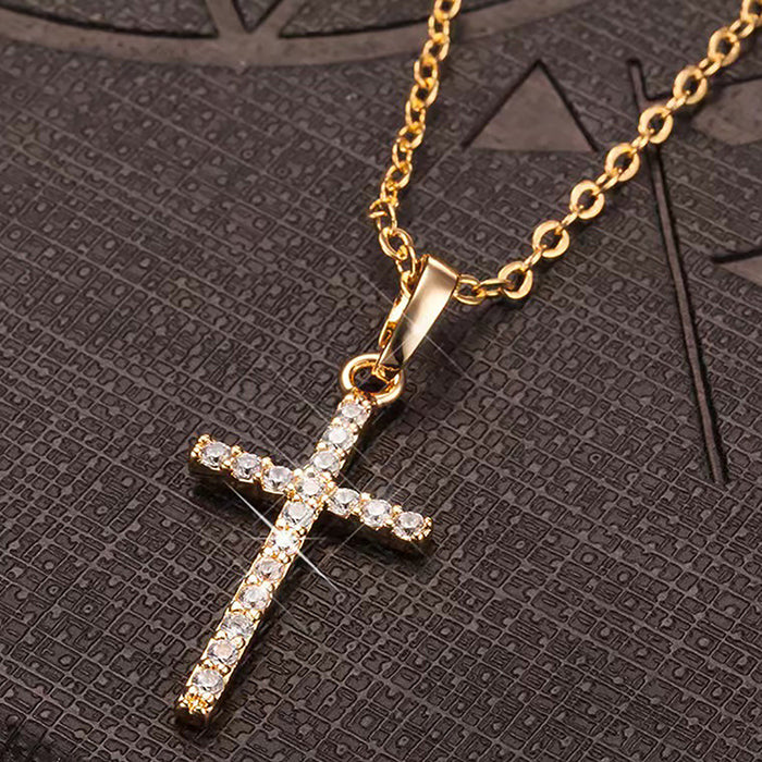 Wholesale Cross Pendant Necklace Design Trendy Style
