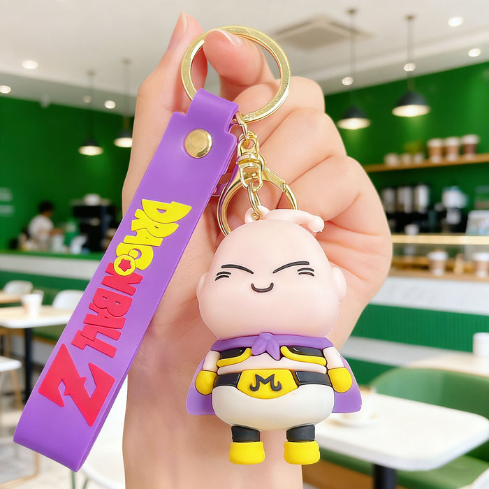 Wholesale Cartoon Keychain Silicone PVC Bag Charm Gift Accessory
