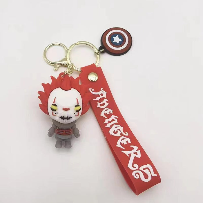 Wholesale Keychain Silicone Doll Pendant Car Bag Small Pendant