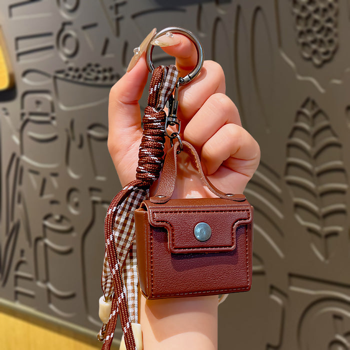 Wholesale Cute leather bag pendant small gift hanging keychain ornaments