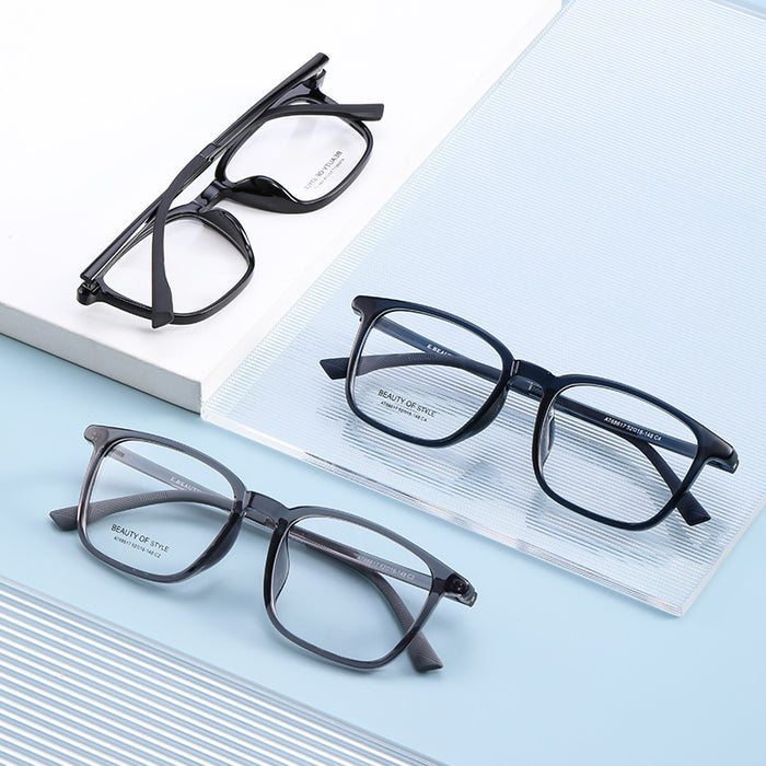 Wholesale New Fashion Box Optical Frame Glasses Outdoor Retro Matching Myopia Glasses Simple Wholesale