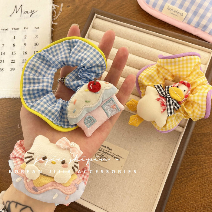 Wholesale Cartoon Three-Dimensional Doll Children's Hair Ring Ponytail Hair Rope