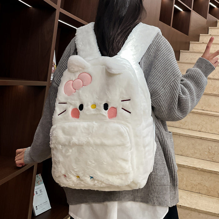 Wholesale College Cute Backpack Stuffed Bag Girl Bag All-match Backpack