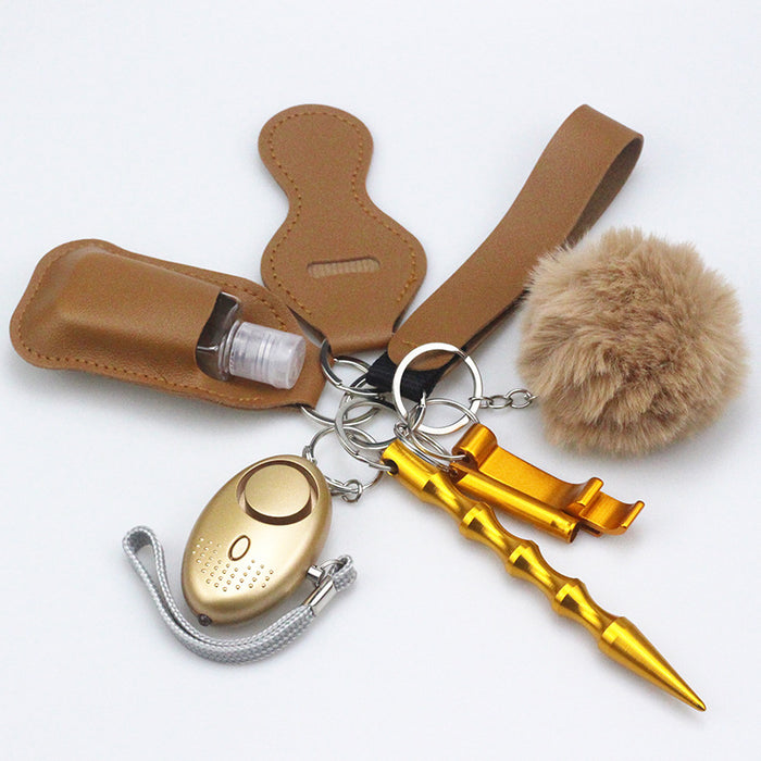 Wholesale Multifunctional Keychain Leather 9-piece Set JDC-KC-TouMS017