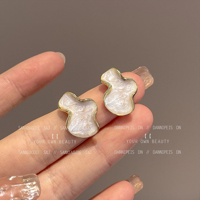 Wholesale Love Geometry Alloy Earrings JDC-ES-Guany007