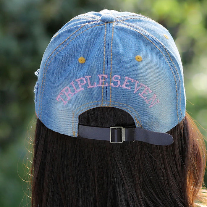 Wholesale Cowboy hat, fashionable and versatile, street sunshade hat, baseball hat, sun protection duckbill hat