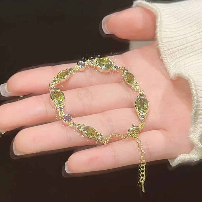 Wholesale Flower butterfly bracelet, light luxury temperament, high-end sense, niche design, versatile star bracelet
