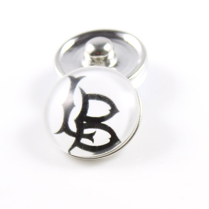 Wholesale  18mm snap button University League team logo