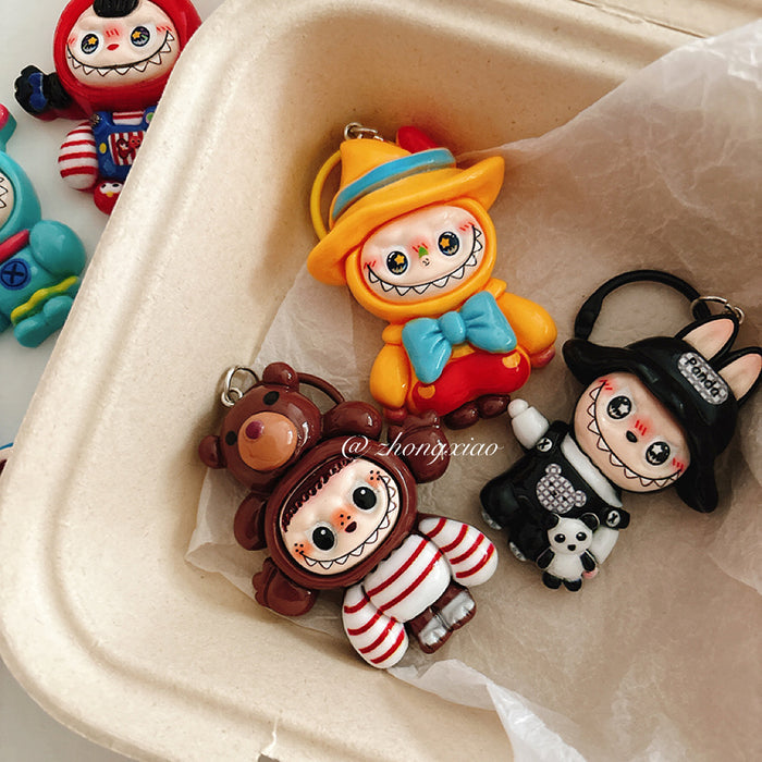 Wholesale Cute Oversized Plush Keychain Pendant Cartoon Backpack Pendant Accessories