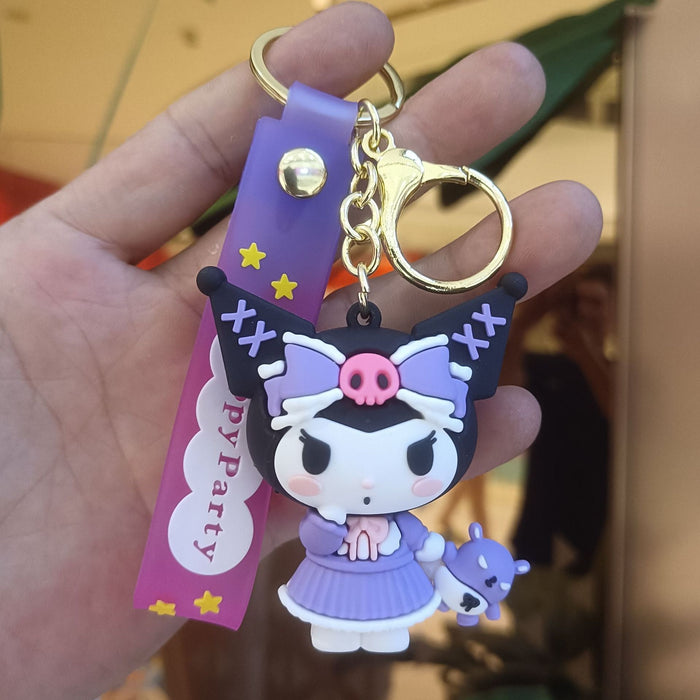 Wholesale PVC Cartoon Doll Keychain JDC-KC-KuangK011