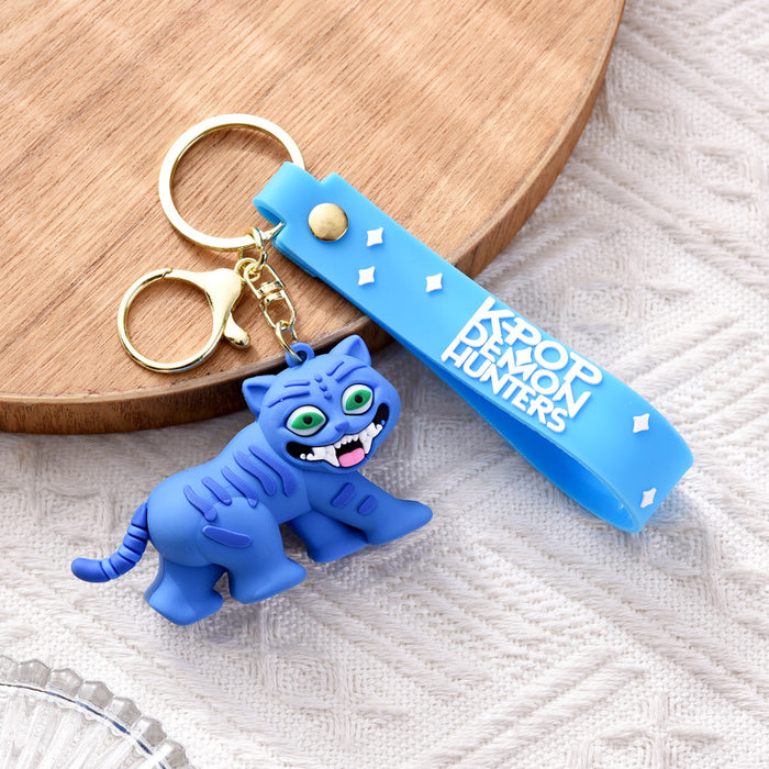 Wholesale Cute Cartoon Soft Rubber KPOP Keychain
