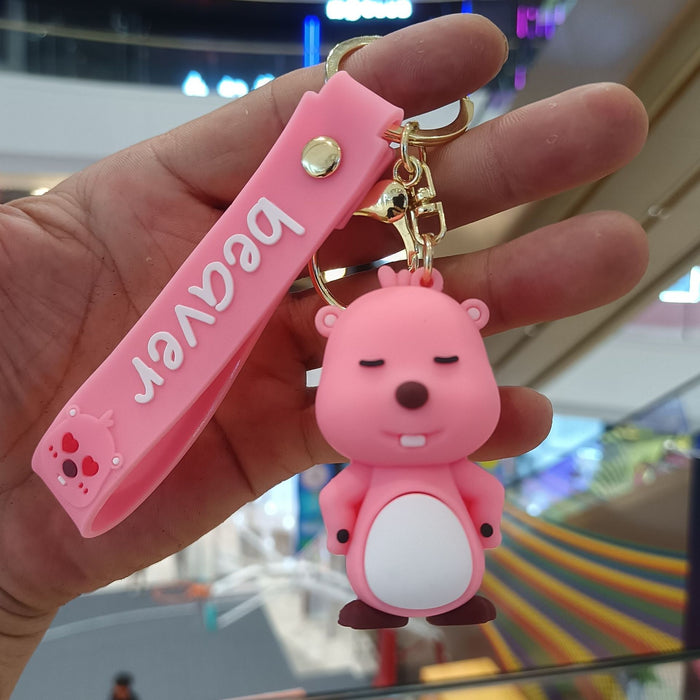 Wholesale PVC Cartoon Doll Keychain JDC-KC-KuangK002