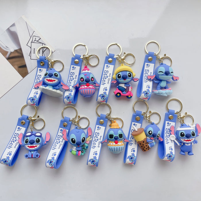 Wholesale Cute Cartoon PVC Doll Keychains (F) JDC-KC-JuShu018