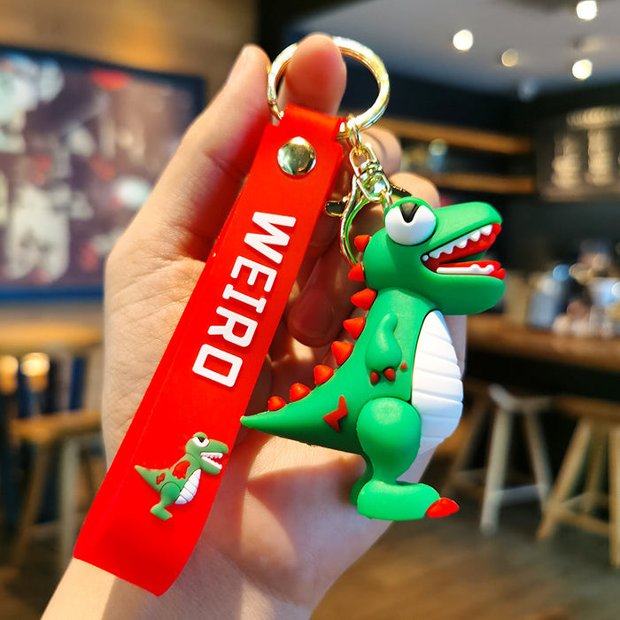 Wholesale Rubber Cartoon Doll Keychain JDC-KC-Tingm177