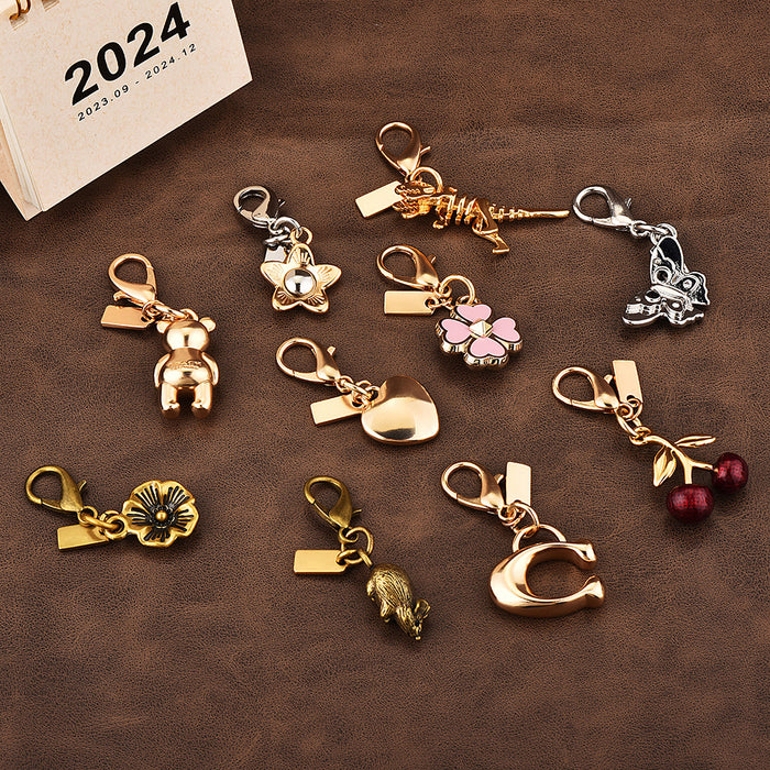Wholesale Stylish multi-type plant and animal keychains