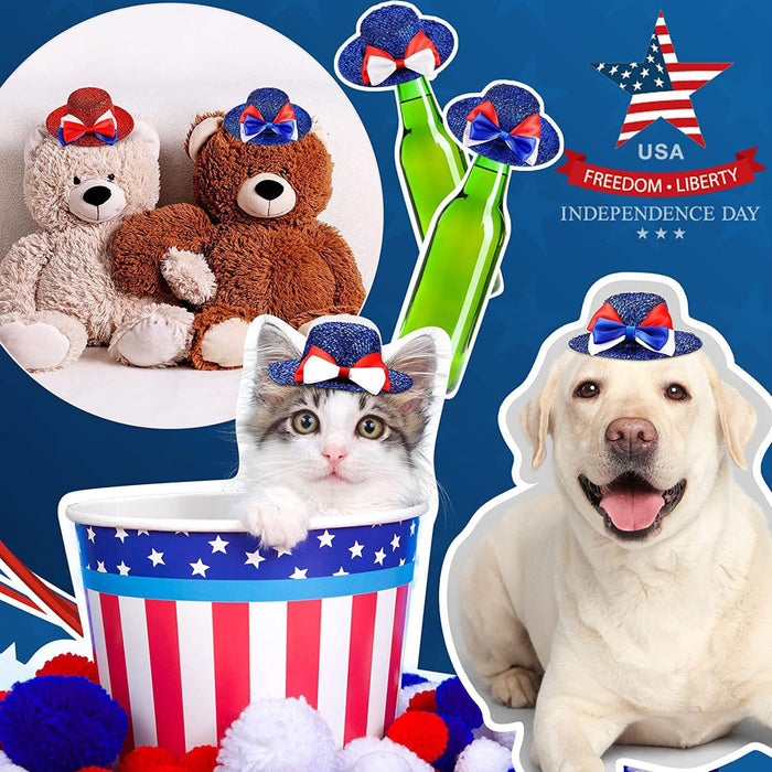 Wholesale Hair clip, children's headwear, hair clip, National Day hat, suitable for party and holiday hair accessories