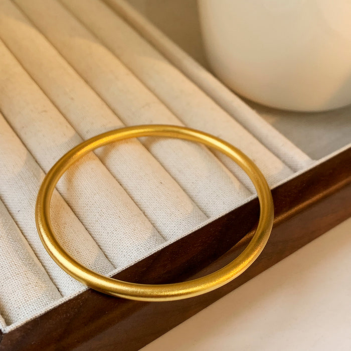 Wholesale Plain ring bracelet, light luxury, niche, exquisite bracelet bracelet, bracelet accessories