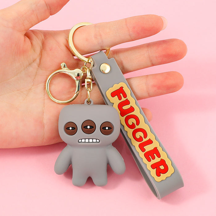 Wholesale Tooth Monster Keychain Pendant Doll