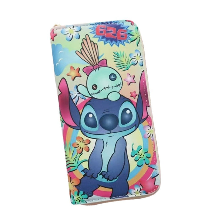 Wholesale New Fashion Long Wallet Zipper Printed Cartoon Wallet Zero Wallet