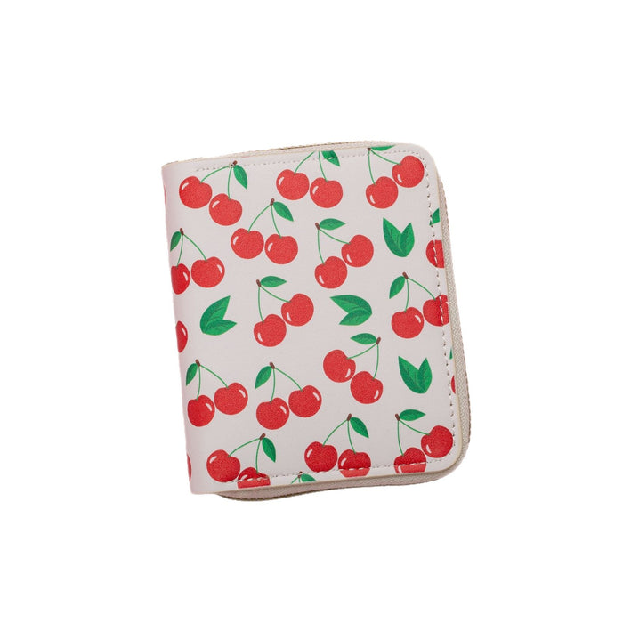 Wholesale Cute fruit pattern PU waterproof  kids wallet